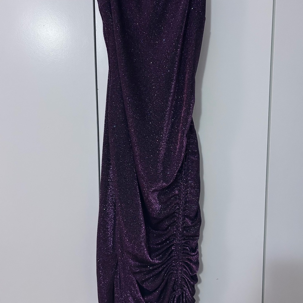 Elegant Purple Evening Dress